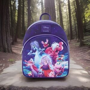 NEW Disney Madam Mim’s Transformations The Sword In The Stone Loungefly Backpack